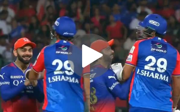 [Watch] Virat Kohli ‘Pokes Fun At’ Ishant Sharma While Handing Him A ‘Sweet Payback’